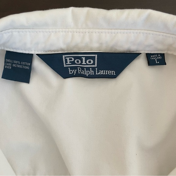 Polo by Ralph Lauren White Bomber Jacket - Picture 3 of 8